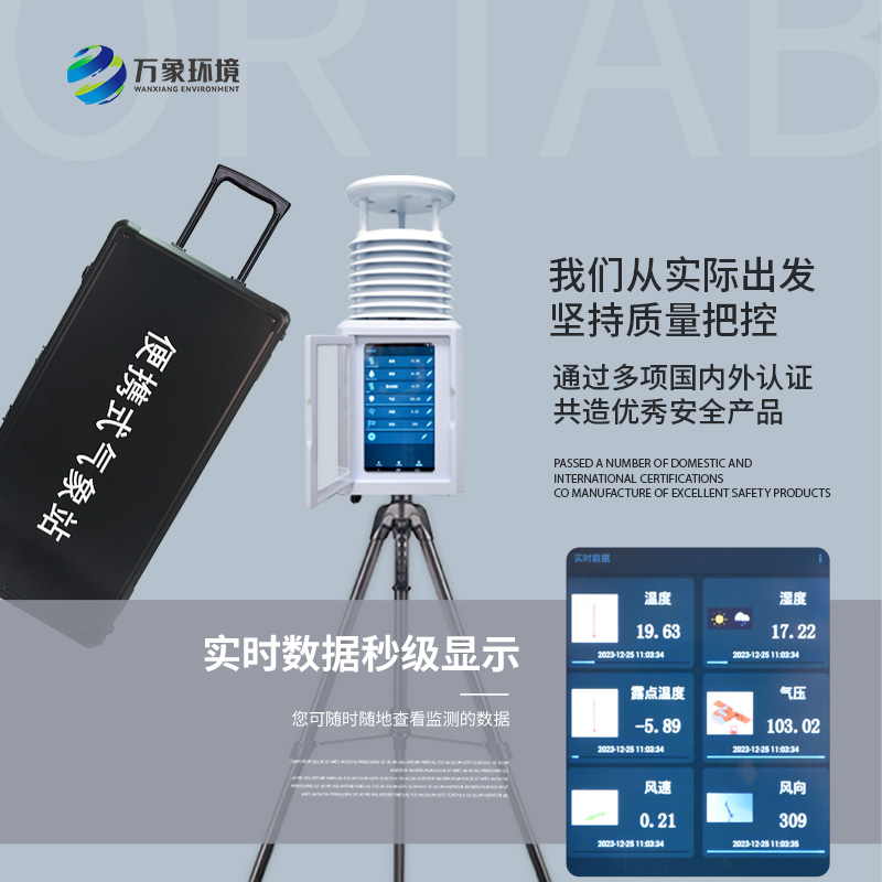 一機(jī)在手，氣象萬千：便攜式綜合氣象站的全方位監(jiān)測魅力
