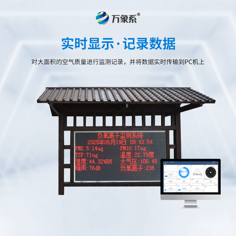 景區(qū)負氧離子監(jiān)測站如何測量大自然的生命力？