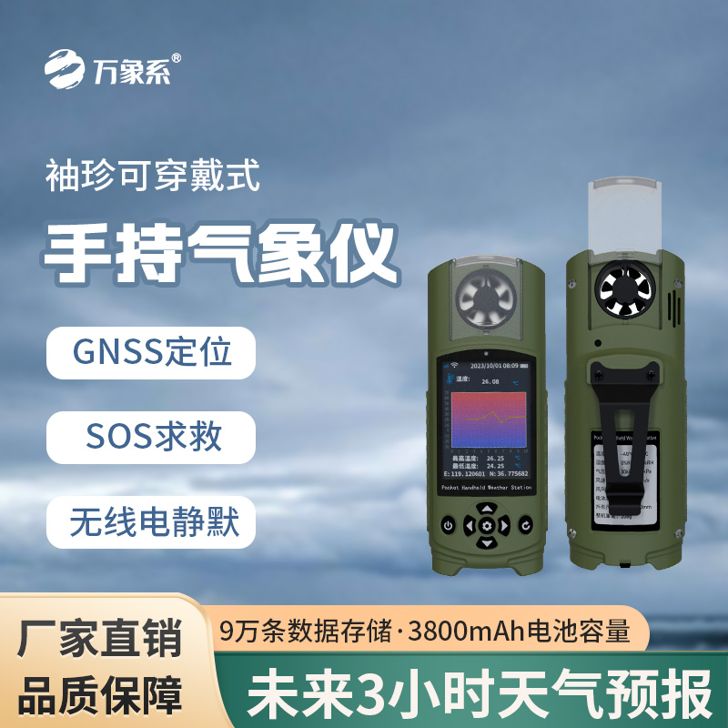 袖珍可穿戴手持氣象站——手腕上的“風(fēng)云預(yù)報(bào)”